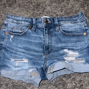 Denim Blue Women's Shorts